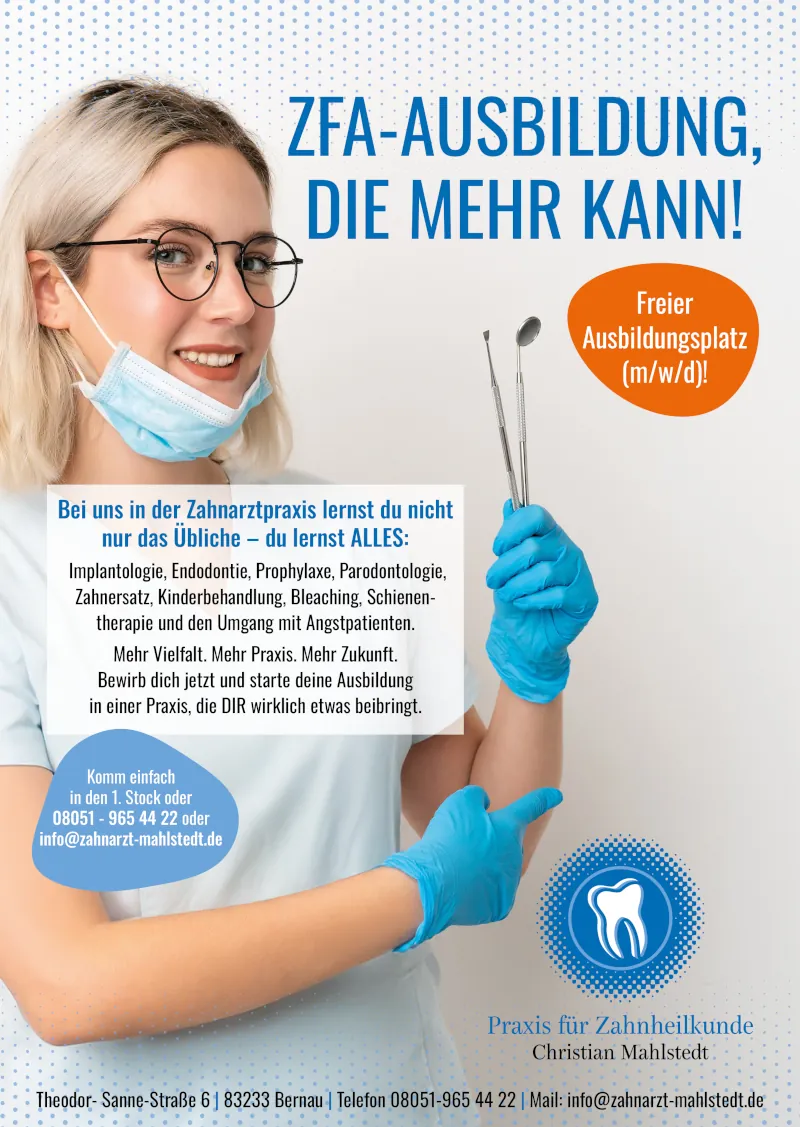 Stellenausschreibung Azubi